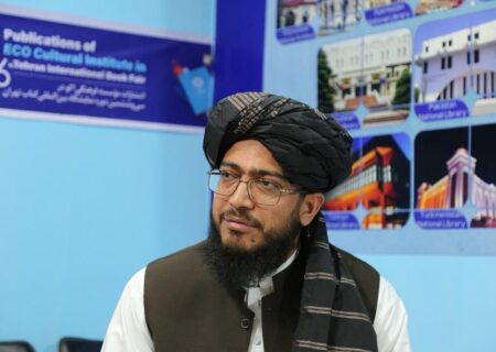 حضور دبیر سفارت افغانستان در نمایشگاه بین‌المللی کتاب تهران